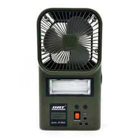 Kit Ventilateur et Lampe avec Panneau Solaire Multifonctionnel DT-9030 – طقم مروحة ومصباح متعدد الإستعمالات - FAN1