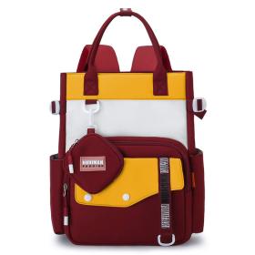Ensemble de sacs d’école Kawai pour Enfants 2Pcs Avec Pochette Rouge – محفظة 2 قطع كاواي مع محفظة صغيرة أحمر SAC20025